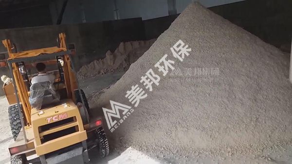 美邦帶式壓榨機處理木薯渣脫水 美邦帶式壓榨機處理木薯渣脫水